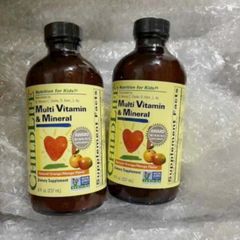 Siro ChildLife Multi Vitamin & Mineral |237 mL| Hỗ trợ sự phát triển toàn diện dành cho trẻ từ 4 tháng trở lên [S/P nội địa Mỹ]