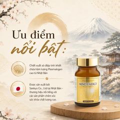 Viên uống bổ não, cải thiện trí nhớ Mind Energy Jpanwell (60 viên)