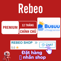 Mua tài khoản Busuu Premium giá rẻ tại Rebeo Shop