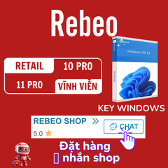 Key Windows 11 Pro, Key Windows 10 Pro Bản Quyền tại REBEO Shop
