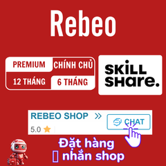 Nâng cấp chính chủ Skillshare Premium giá rẻ - Rebeo shop