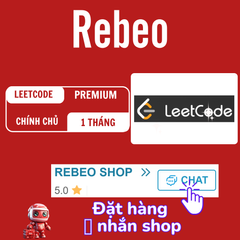 Nâng cấp tài khoản LeetCode chính chủ giá rẻ