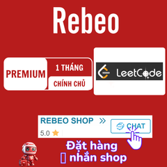 Nâng cấp tài khoản LeetCode chính chủ giá rẻ