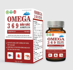 Hỗ Trợ Thị Lực Tim Mạch Omega 369 Korepluss hộp 60 viên
