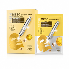 Mặt Nạ Dưỡng Trắng Laon Medi Meso Essence Mask - Niacinamide Cấp Ẩm & Làm Sáng Da (30ml, 10 Miếng) tặng thanh massage mặt