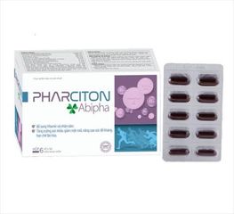 PHARCITON Abipha,viên uống bổ sung vitamin và nhân sâm cho cơ thể,hộp 60viên