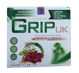 Hỗ trợ giải cảm lạnh Grip Uk Germantech (H/100v)