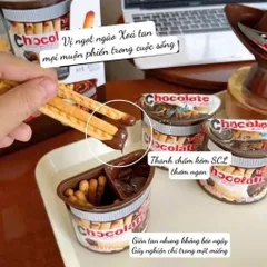 Lốc 6 Hộp Bánh Que Chấm Hongya 40g - Bánh Que Chấm Chocolate Đậm Đà, Bánh Que Đen Chấm Kem Sữa Béo Ngậy Ăn Vặt