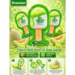 Thạch Que Kem Zhaoxian Gói 500g Đủ Vị Dưa Gang Chanh Vàng Trà Sữa - Thạch Trái Cây Sữa Chua Hot Trend Ăn Vặt