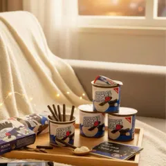 Lốc 6 Hộp Bánh Que Chấm Hongya 40g - Bánh Que Chấm Chocolate Đậm Đà, Bánh Que Đen Chấm Kem Sữa Béo Ngậy Ăn Vặt