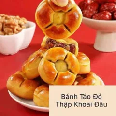 Bánh Táo Đỏ Nướng Nhân Hạt Dinh Dưỡng 500g Ít Ngọt Thơm Ngon - Đồ Ăn Vặt Bánh Táo Đỏ Ăn Kiêng Healthy Quỳnh Nhung