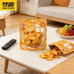 Khoai Lang Sấy Giòn Tẩm Mật Ong KAM YUENS Gói 110g - Snack Khoai Lang Mật Lát Mỏng Đồ Ăn Vặt Nội Địa Trung