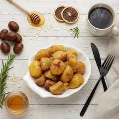 Combo 3 Gói Hạt Dẻ Tẩm Mật Ong Yikoujia Thơm Ngon Bùi Béo - Đồ Ăn Vặt Hạt Dẻ Ăn Liền Bóc Vỏ Sẵn Cao Cấp Quỳnh Nhung
