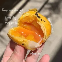 Bánh Trứng Chảy Liuxinsu Bei Yue Wan Hộp 330g (6 Cái) - Bánh Pía Trứng Muối Tan Chảy Ngàn Lớp Đài Loan Thơm Ngon Giá Rẻ