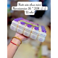Lốc 20 Hũ Nước Sữa Chua Uống Mini Nanxiaoniao Đủ Vị Truyền Thống, Nho, Xoài Thơm Ngon Bổ Dưỡng Cho Bé