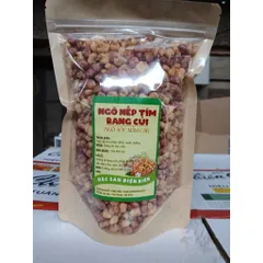 Ngô Nếp Tím Rang Củi Đặc Sản Điện Biên Túi 300g - Ngô Sóc Mắm Cay Giòn Rụm Bùi Béo Đồ Ăn Vặt Gói Lớn Siêu Hời