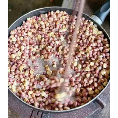 Ngô Nếp Tím Rang Củi Đặc Sản Điện Biên Túi 300g - Ngô Sóc Mắm Cay Giòn Rụm Bùi Béo Đồ Ăn Vặt Gói Lớn Siêu Hời