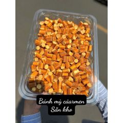 Bánh Mì Caramen Muối Biển 300g Khay Giòn Tan Đậm Vị - Đồ Ăn Vặt Nội Địa Trung Cao Cấp Quỳnh Nhung
