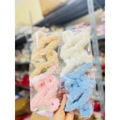 Combo 2 Kẹp Tóc Càng Cua Bọc Lông Vũ Siêu Mềm SP00490 - Kẹp Ngoạm Tóc Lông Xù Hot Trend Thu Đông Nhiều Màu Dễ Thương
