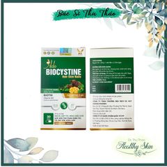 [30viên] Viên uống hỗ trợ đẹp da tóc móng Ado Biocystine