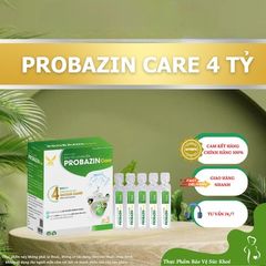 [TPBVSK] PROBAZIN CARE - Men vi sinh Bào Tử Lợi Khuẩn 4 tỷ lợi khuẩn (Hộp 20 ống x 10 ml)