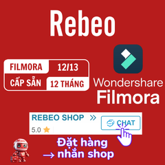 Mua Wondershare Filmora Giá Rẻ 12 Tháng - REBEO Shop