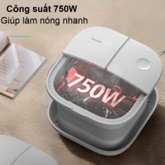 Bồn Ngâm Chân Massage Philips PPM6502