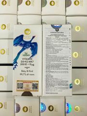 [S/P nhập khẩu Đức] Sunday Natural Vitamin D3+K2 MK7 |10 mL| dạng nhỏ giọt dành cho trẻ từ 0 - 4 tuổi