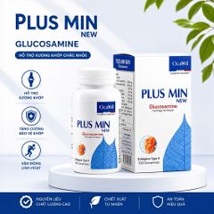 Plus Min New Pháp Hộp 100 Viên | Hỗ Trợ Tăng Cường Sức Khỏe Xương Khớp | Glucosamine Chondroitin Collagen Type II