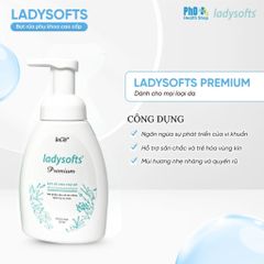 Bọt Vệ Sinh Ladysofts Premium 100ml – Chăm Sóc Vùng Kín Dịu Nhẹ Cho Phụ Nữ