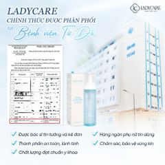 Bọt Vệ Sinh Ladycare Extra Aloe Vera 190ml Chính Hãng - Làm Sạch Dịu Nhẹ, Cân Bằng pH, Khử Mùi Vùng Kín