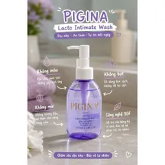 Dung Dịch Vệ Sinh Phụ Nữ Pigina Lacto Intimate Wash 150ml Hàn Quốc Chính Hãng – Làm Sạch Dịu Nhẹ, Hỗ Trợ Cân Bằng pH