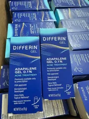Differin Gel Adapalene Gel 0.1% Điều Trị Mụn Da 15g