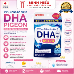 DHA Pigeon Nhật Bản Cho Mẹ Bầu – Hỗ Trợ Phát Triển Trí Não, Thị Lực Và Xương Cho Bé