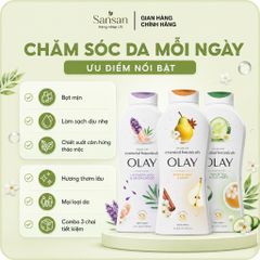Olay Essential Botanicals Body Wash Combo 3 Chai 700ml | Sữa Tắm Hương Thảo Mộc Thiên Nhiên Cho Mọi Loại Da