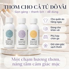 Nước Giặt Hương Nước Hoa Cao Cấp Daili Washing Perfume Lotus Drea 150ml. Thơm ,lưu hương lâu