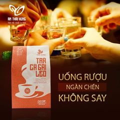 Trà Cà Gai Leo THÁI HƯNG  - Hộp 25 túi lọc 5g Giải độc gan, mát gan, hạ men gan, mỡ gan