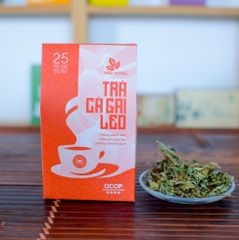 Trà Cà Gai Leo THÁI HƯNG  - Hộp 25 túi lọc 5g Giải độc gan, mát gan, hạ men gan, mỡ gan