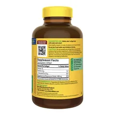 Magnesium Extra Strength 400mg - Hỗ trợ thư giãn cơ bắp, giảm chuột rút giúp ổn định thần kinh, ngủ ngon hơn - 180 viên Nature Made Mỹ