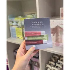 Set dưỡng môi Summer Fridays Lip Butter Balm Holiday Set 3 tuýp x 15g✨ 786141