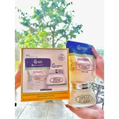 Kem Dưỡng Da Hạnh Hân Almond Duo Milk Concentrate & Eco-Refill 200ml ✨ 786136