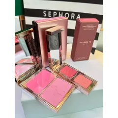 🌸 Má hồng Patrick Ta Double-Take Crème & Powder Blush Duo – Hiệu ứng căng bóng chuẩn luxury 786191