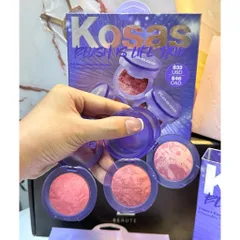 💜 KOSAS BLUSH IS LIFE TRIO – SET 3 MÁ HỒNG VÂN ĐÁ 786200