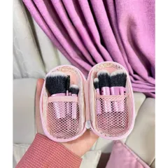 🌸 SET CỌ TRANG ĐIỂM MINI KÈM TÚI ZIP – NHỎ GỌN, XINH XẮN, TIỆN MANG THEO 🌸 786300