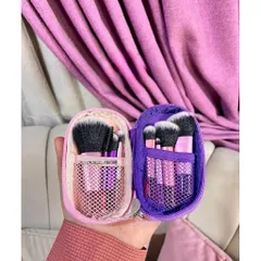 🌸 SET CỌ TRANG ĐIỂM MINI KÈM TÚI ZIP – NHỎ GỌN, XINH XẮN, TIỆN MANG THEO 🌸 786300