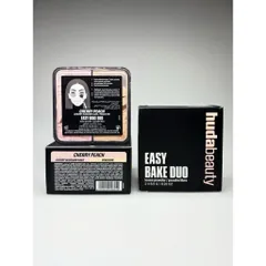 Phấn phủ bột Huda Beauty Easy Bake Cherry Blossom Cake mini/full size – bột hồng làm sáng da, kiềm dầu, set nền mịn 786299