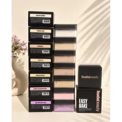 Phấn phủ bột Huda Beauty Easy Bake Cherry Blossom Cake mini/full size – bột hồng làm sáng da, kiềm dầu, set nền mịn 786299