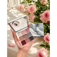 Bảng mắt 9 ô tone hồng đất – nâu lạnh – nhũ sáng  Backstage Eye Palette 🌸✨ 786307