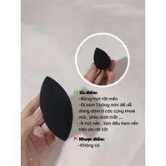 🖤✨ Mút tán makeup siêu mềm – blend nền “mướt” như filter ✨🧡 786329