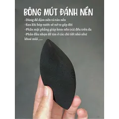 🖤✨ Mút tán makeup siêu mềm – blend nền “mướt” như filter ✨🧡 786329